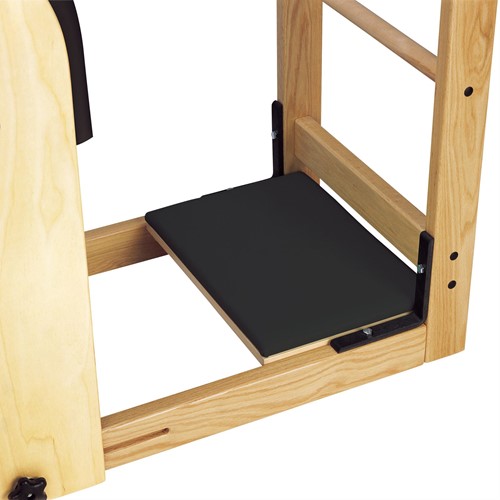 High Ladder Barrel Flat Foot Plate, Black